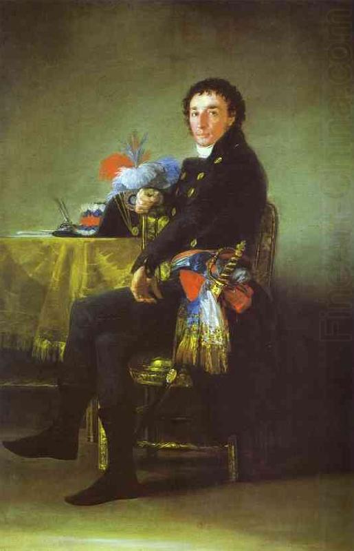 Francisco Jose de Goya Ferdinand Guillemardet French Ambassador in Spain. china oil painting image